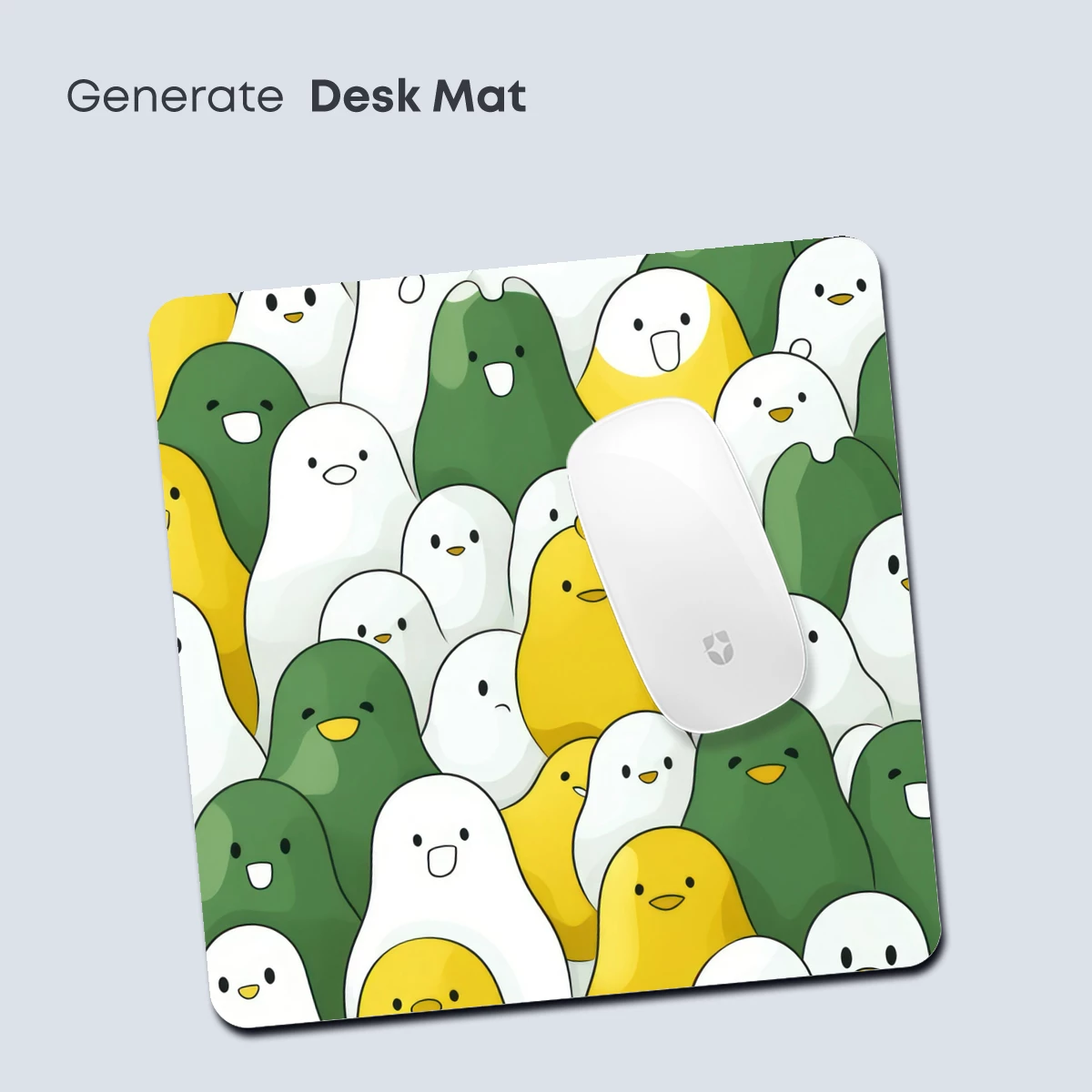 Chubby Avocado Squad: A Quirky Cartoon Gathering - Image 4