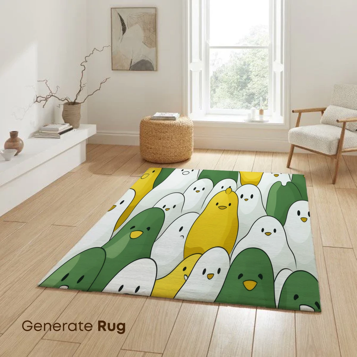 Chubby Avocado Squad: A Quirky Cartoon Gathering - Image 6