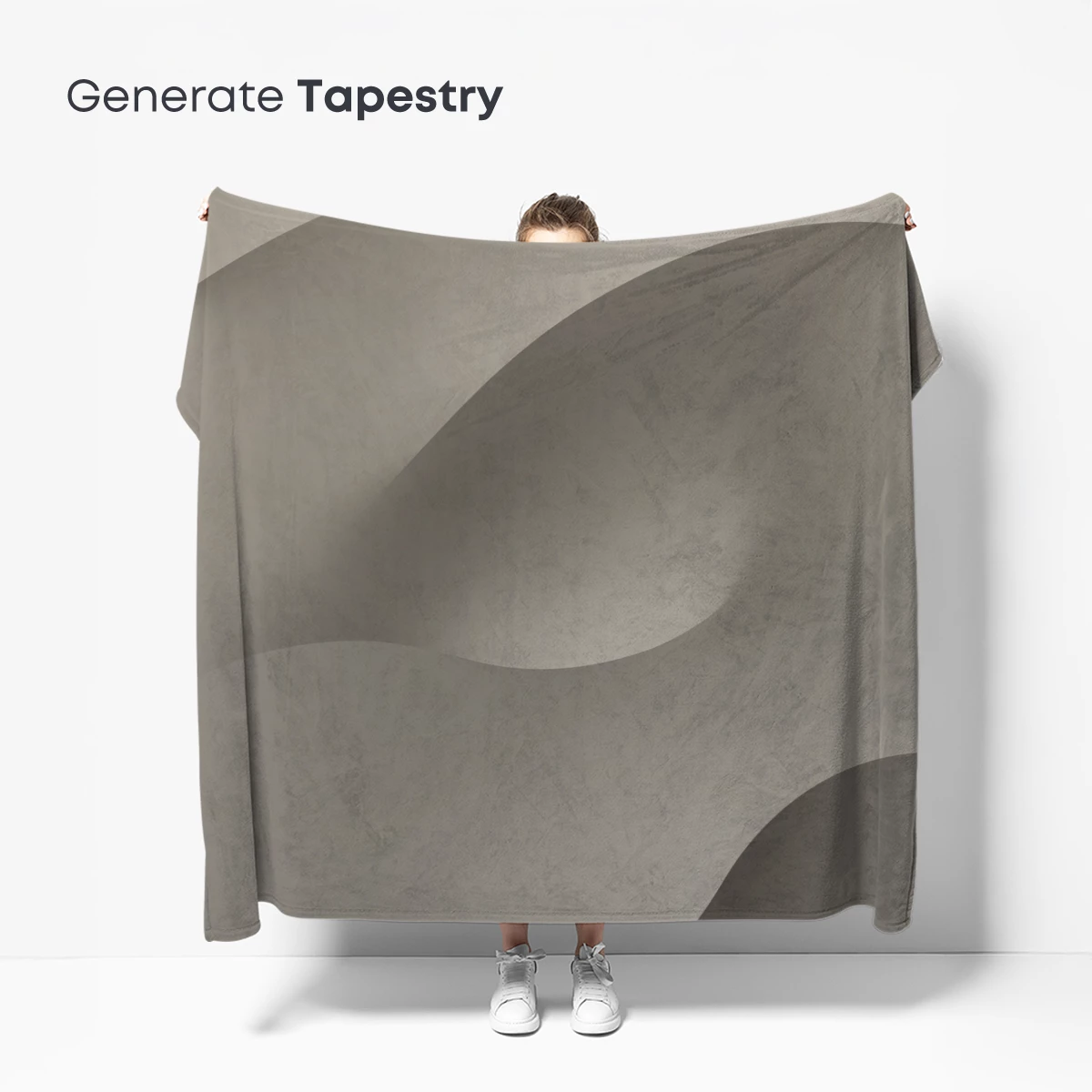Elegant Gray Waves: A Study in Soft Curvature - Image 5