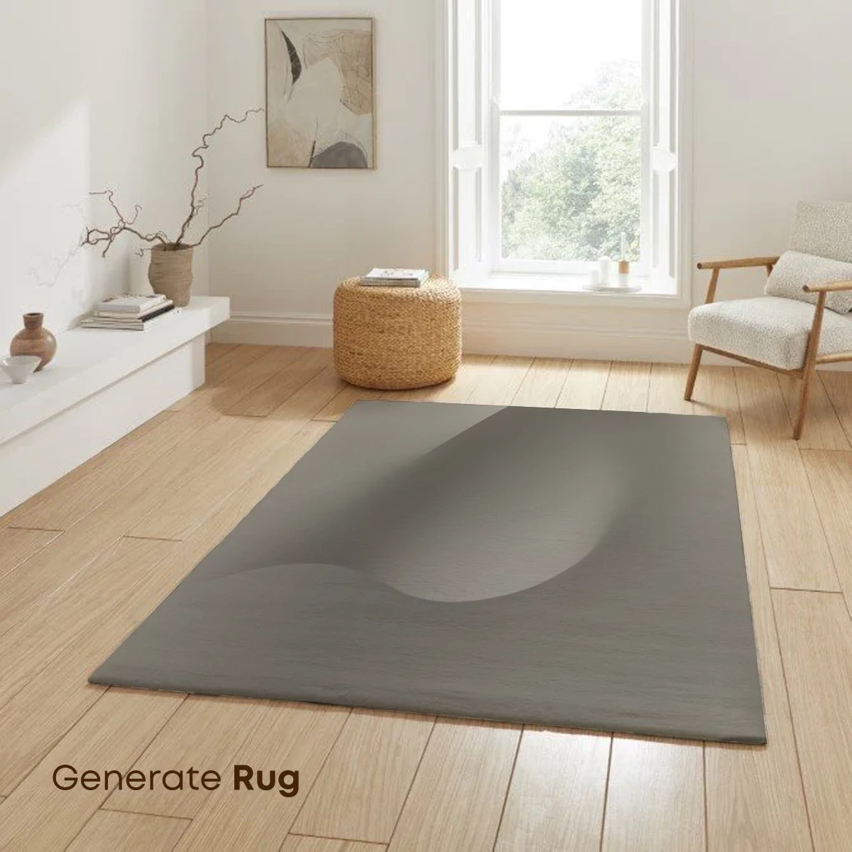 Elegant Gray Waves: A Study in Soft Curvature - Image 6