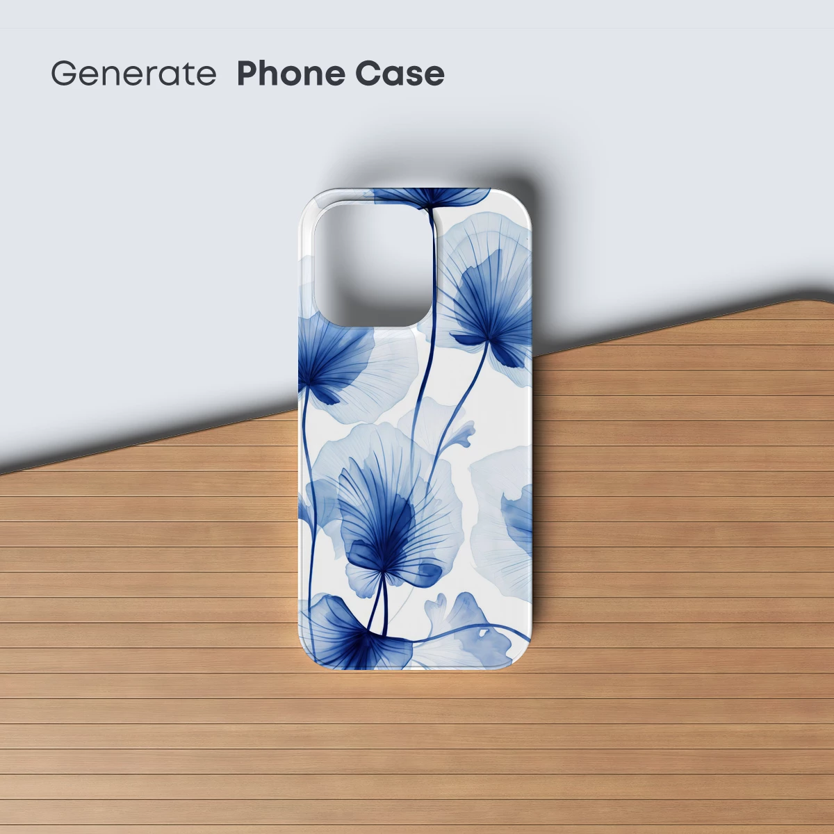 Ethereal Blue Lotus: Watercolor Transparency - Image 3