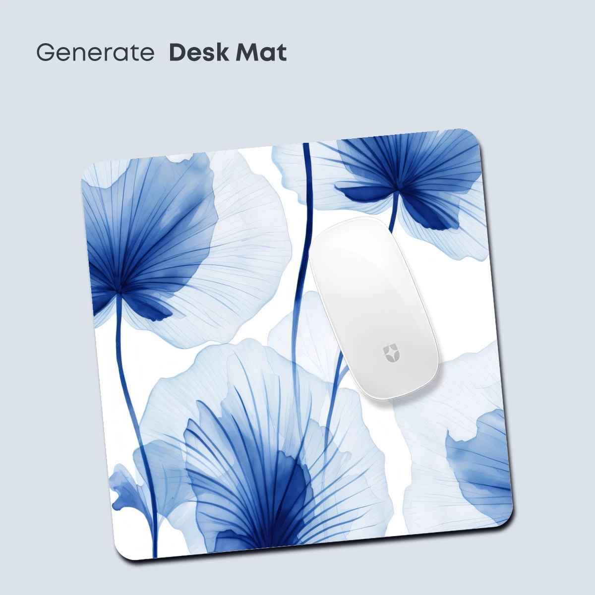 Ethereal Blue Lotus: Watercolor Transparency - Image 4