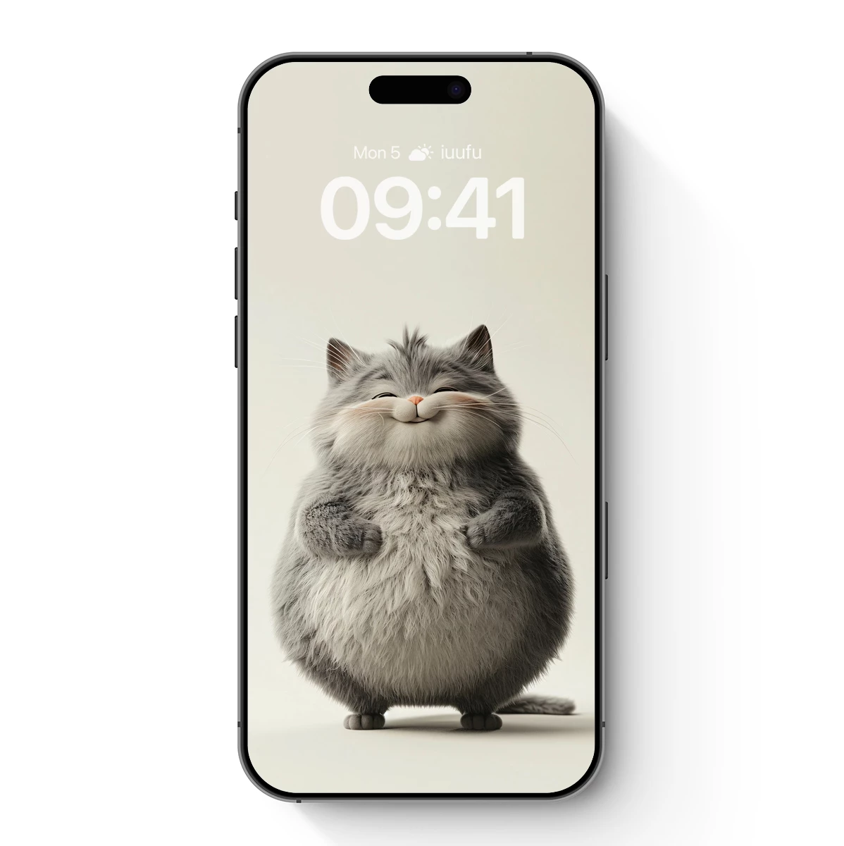 Fluffy Zen Cat: Whimsical Paws of Serenity