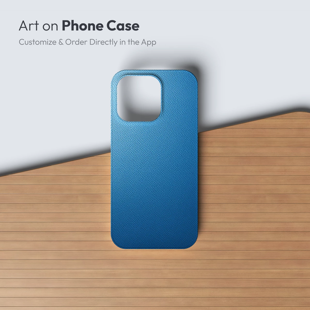 Azure Textured Serenity - Image 3