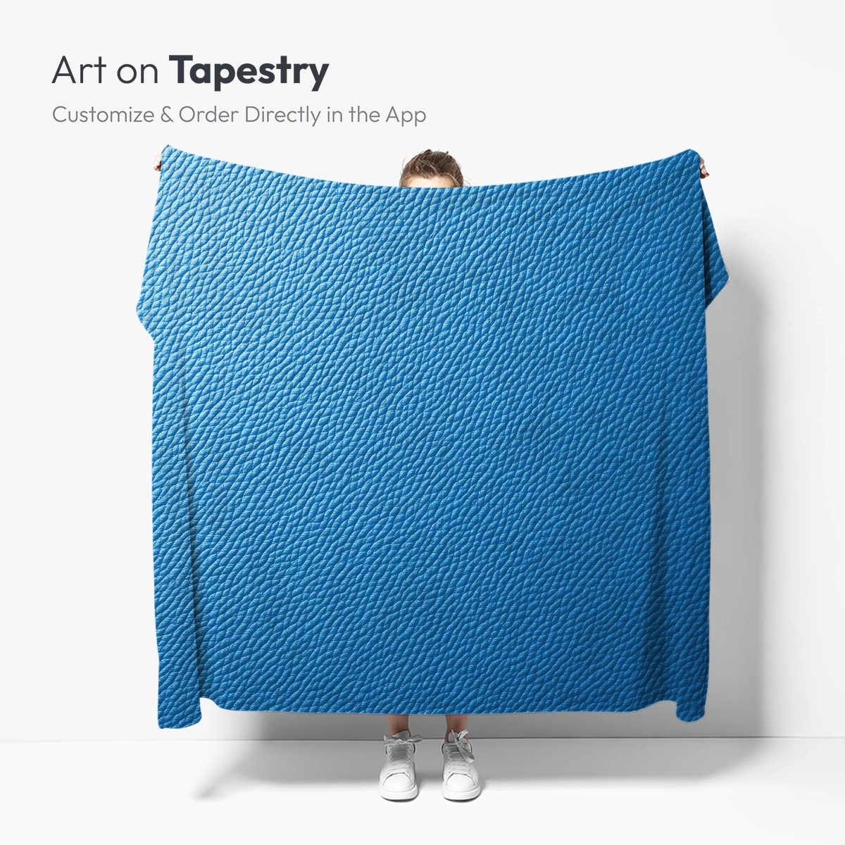 Azure Textured Serenity - Image 5