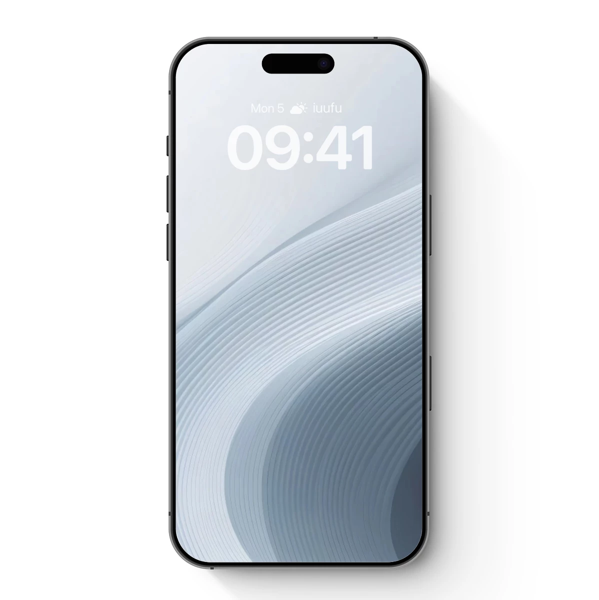 Elegant Flow: Abstract Wavy Lines in Monochrome