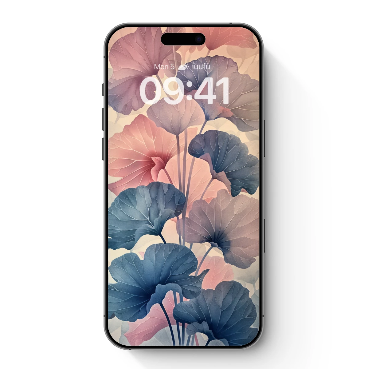 Ethereal Ginkgo Symphony: Pastel Hues and Delicate Shadows