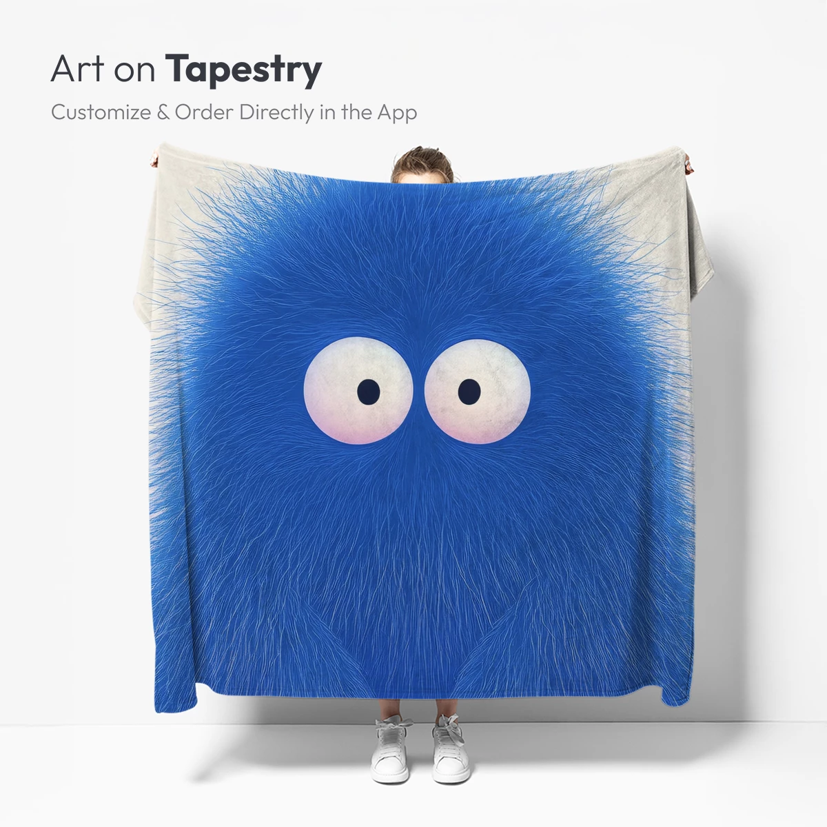 Fuzzy Blue Monster and Mini Friends - Image 5