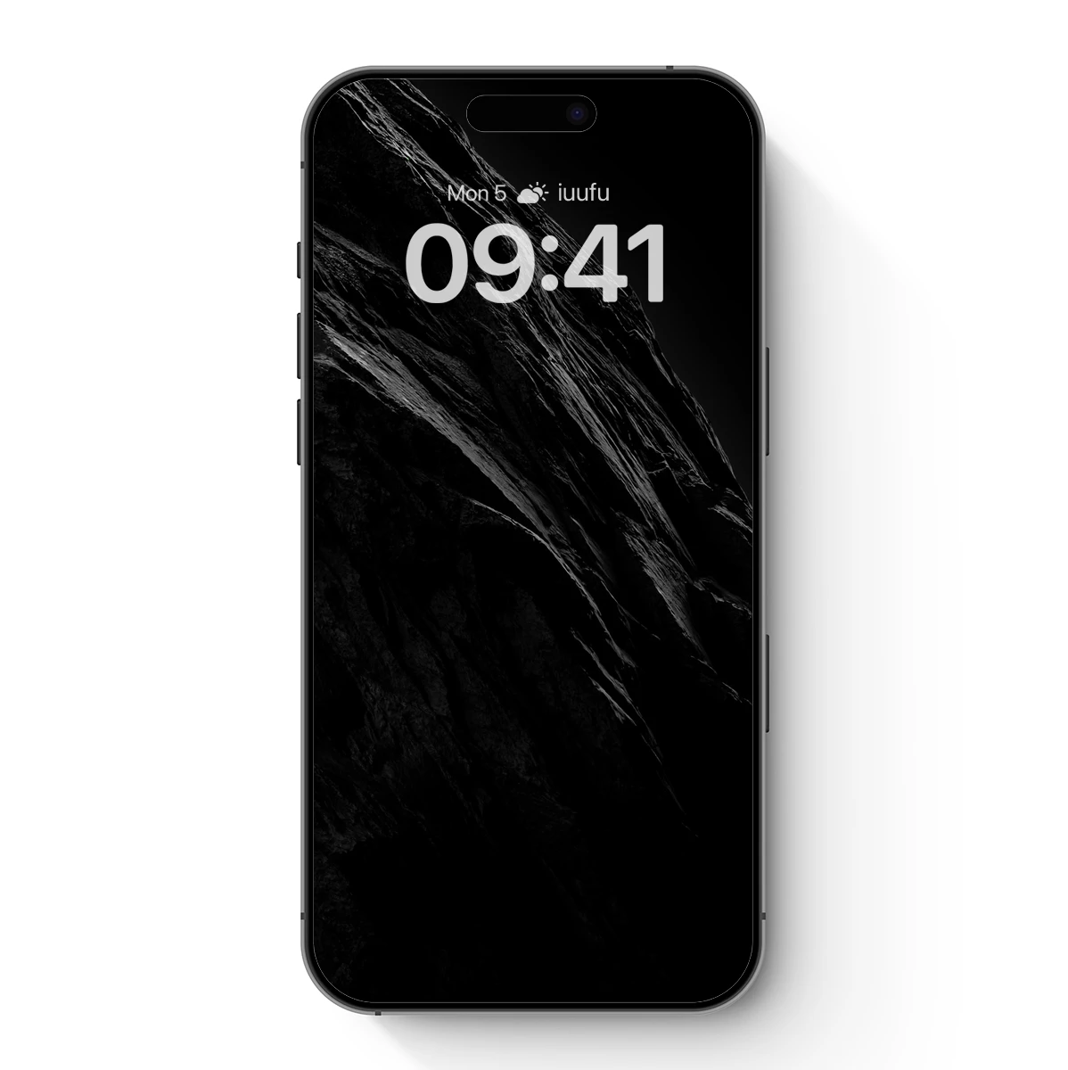 Eternal Shadows: Monochrome Rock Formation