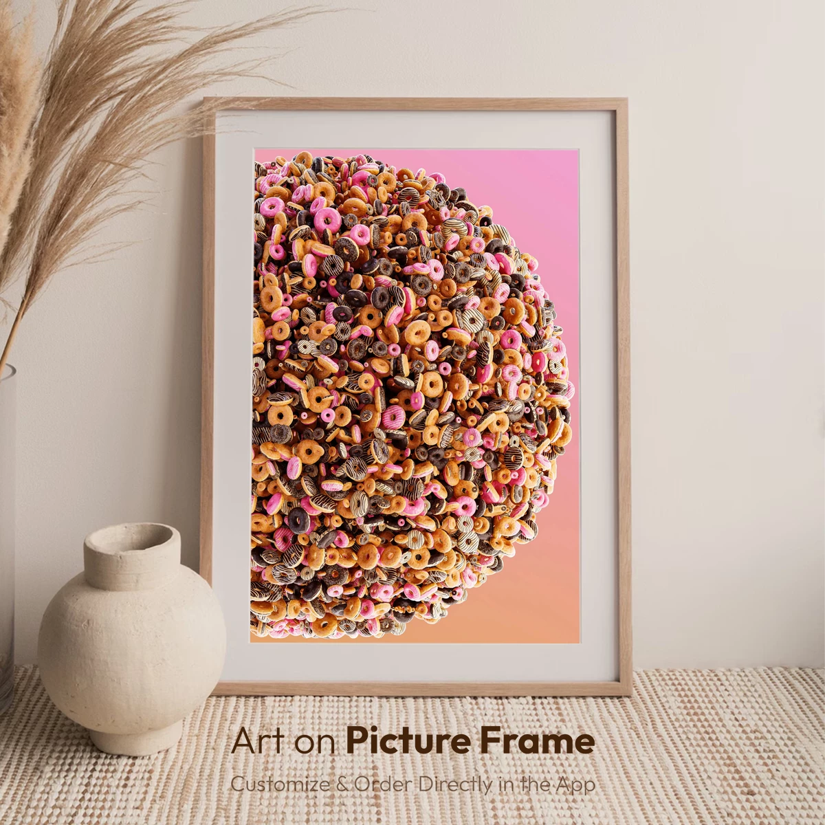 Donut Sphere: A Sweet, Whimsical Delight - Image 6