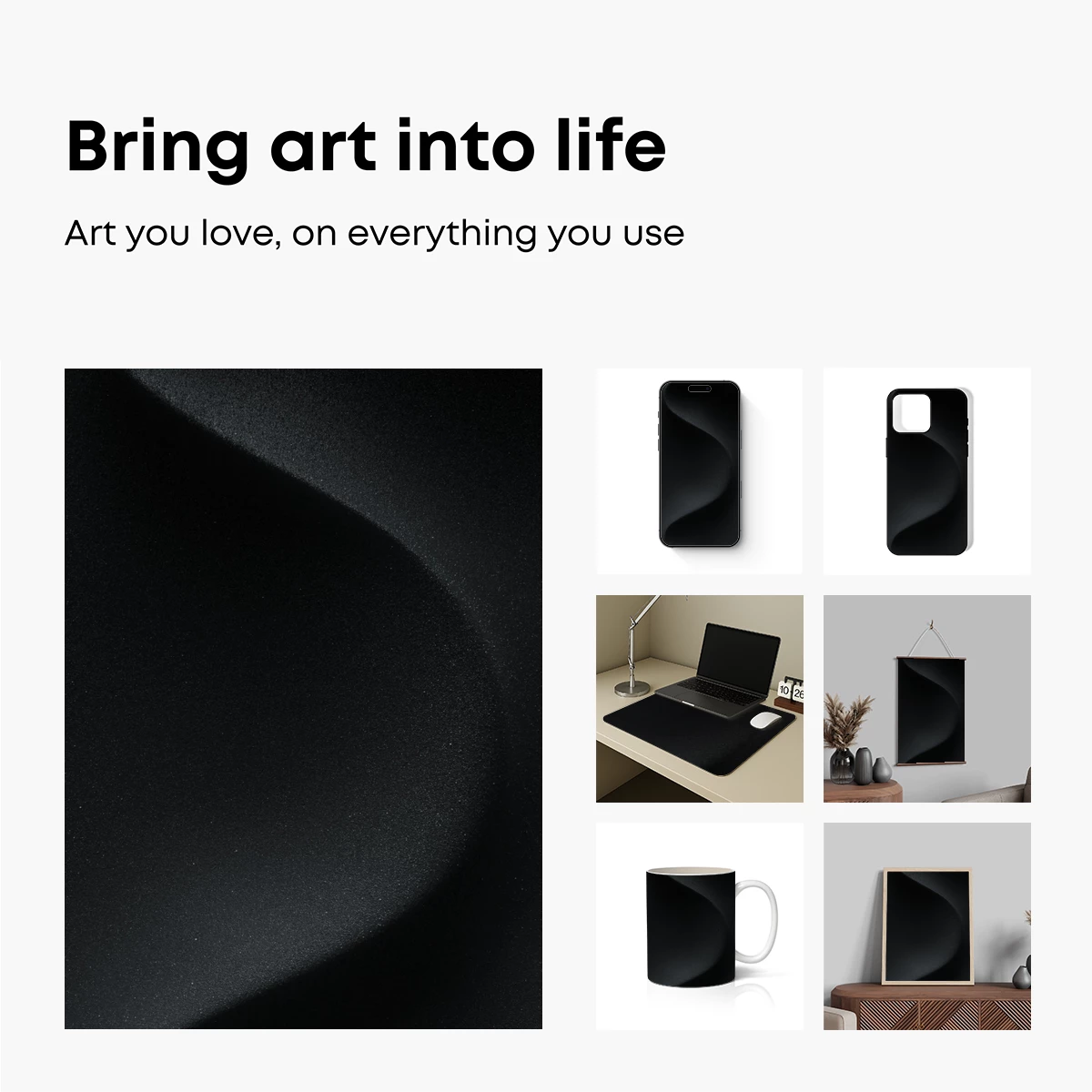 Eclipse of Shadows: Abstract Minimalist Art - Image 2