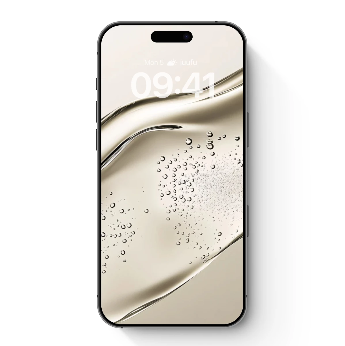 Elegant Liquid Sculpture: Bubbles in Motion