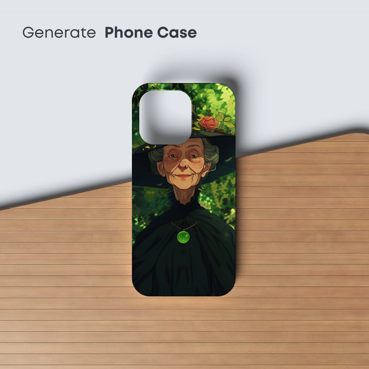 Enchanted Forest Witch: Mystical Green Aura - Image 3