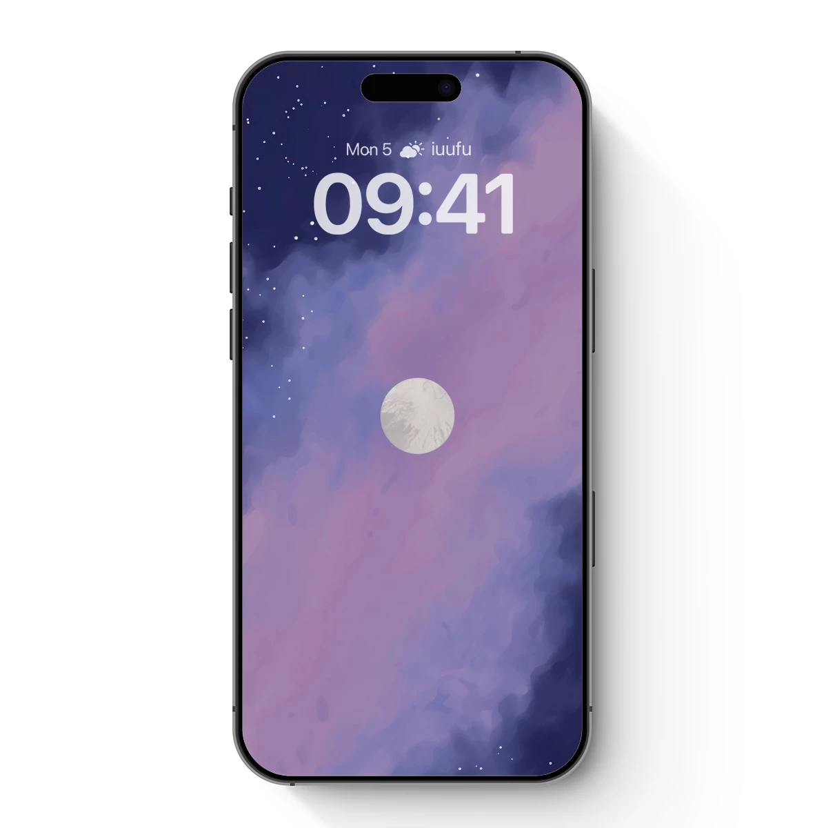 Ethereal Moonlit Sky: A Dreamy Celestial Palette