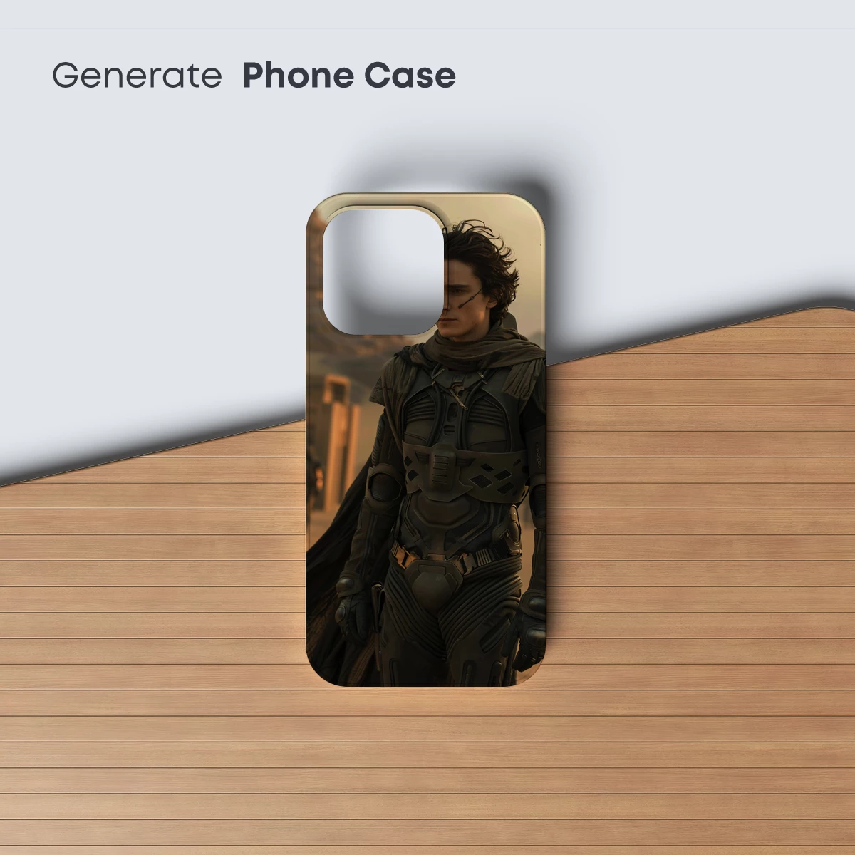 Desert Warrior in Futuristic Armor - Image 3