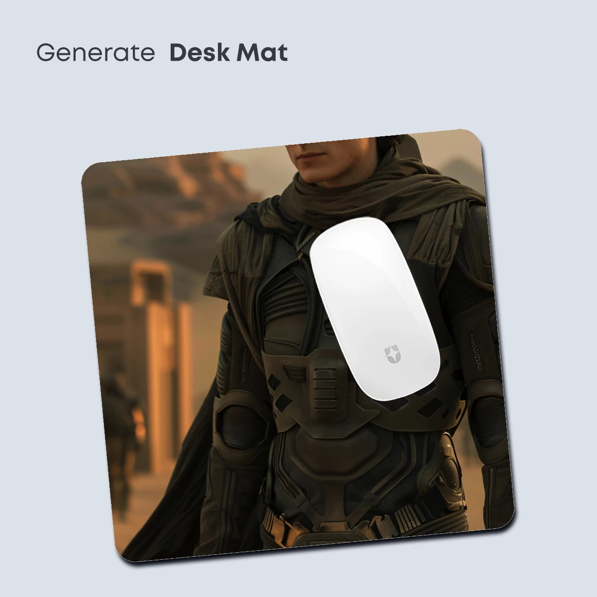 Desert Warrior in Futuristic Armor - Image 4