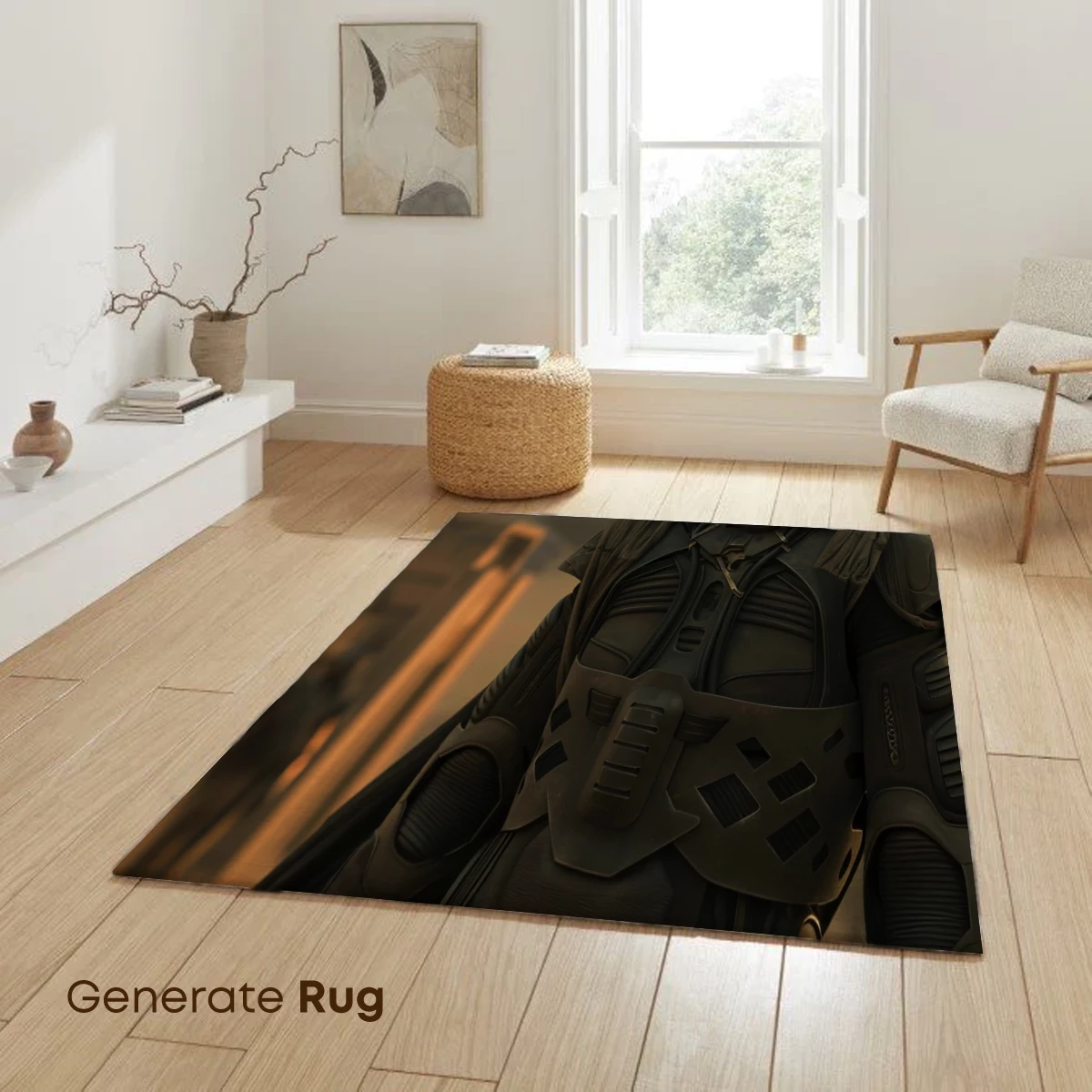 Desert Warrior in Futuristic Armor - Image 6