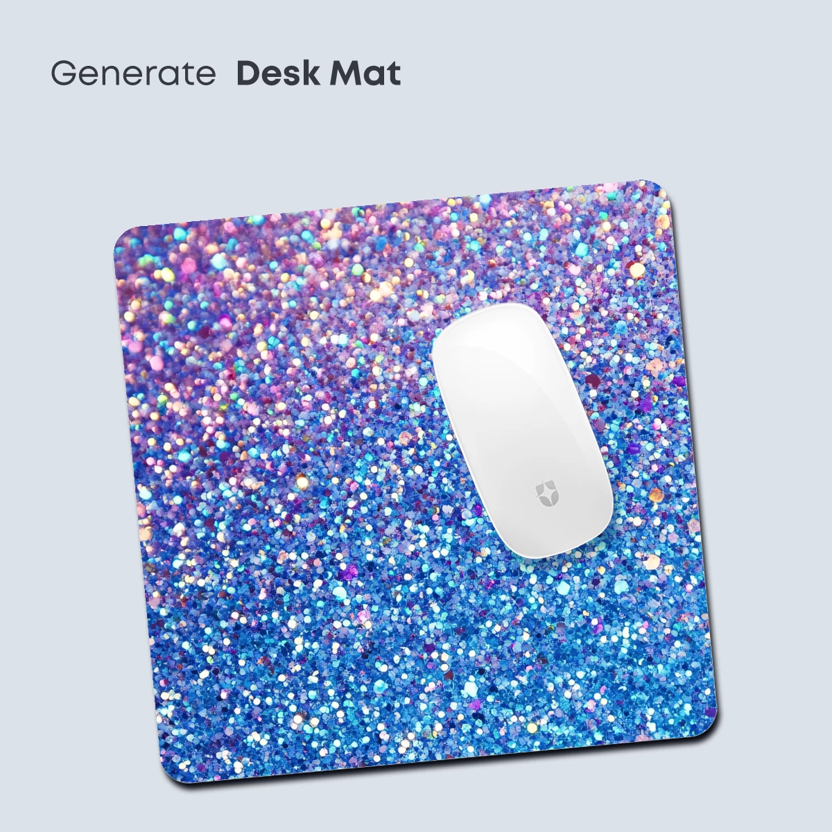 Glitter Gradient Odyssey: Blue to Purple Sparkle - Image 4