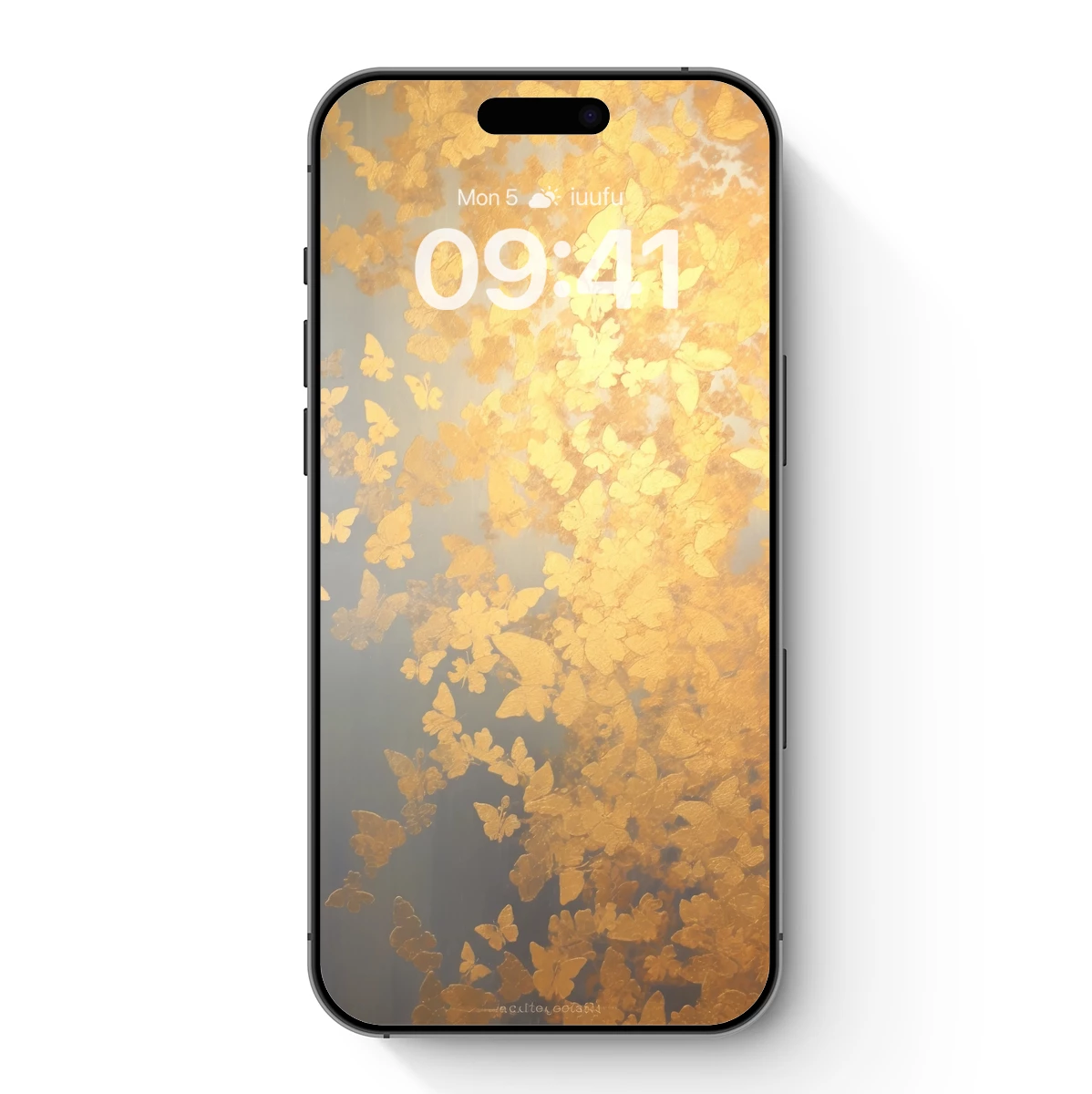 Golden Butterfly Swarm: Ethereal Flight in Warm Hues