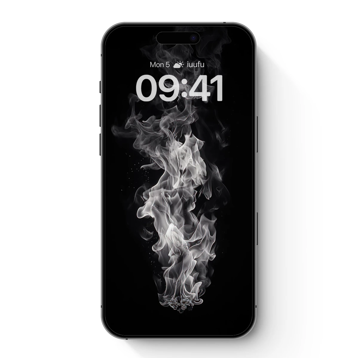 Ethereal Smoke Dance: Monochrome Elegance