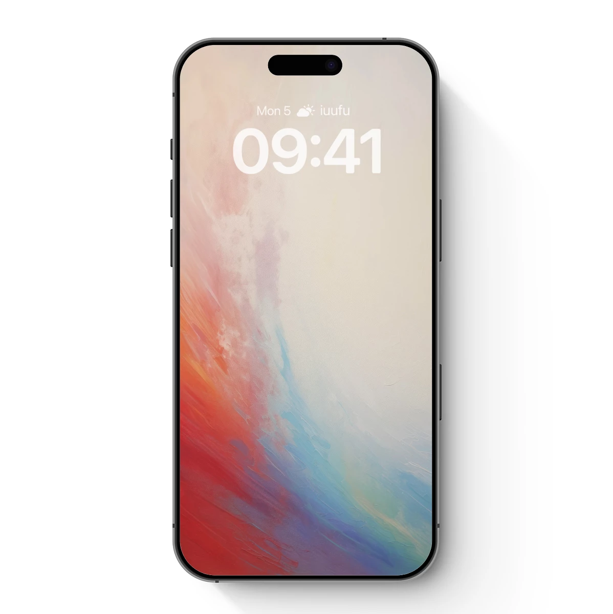 Abstract Dawn Symphony: Color Fusion Canvas