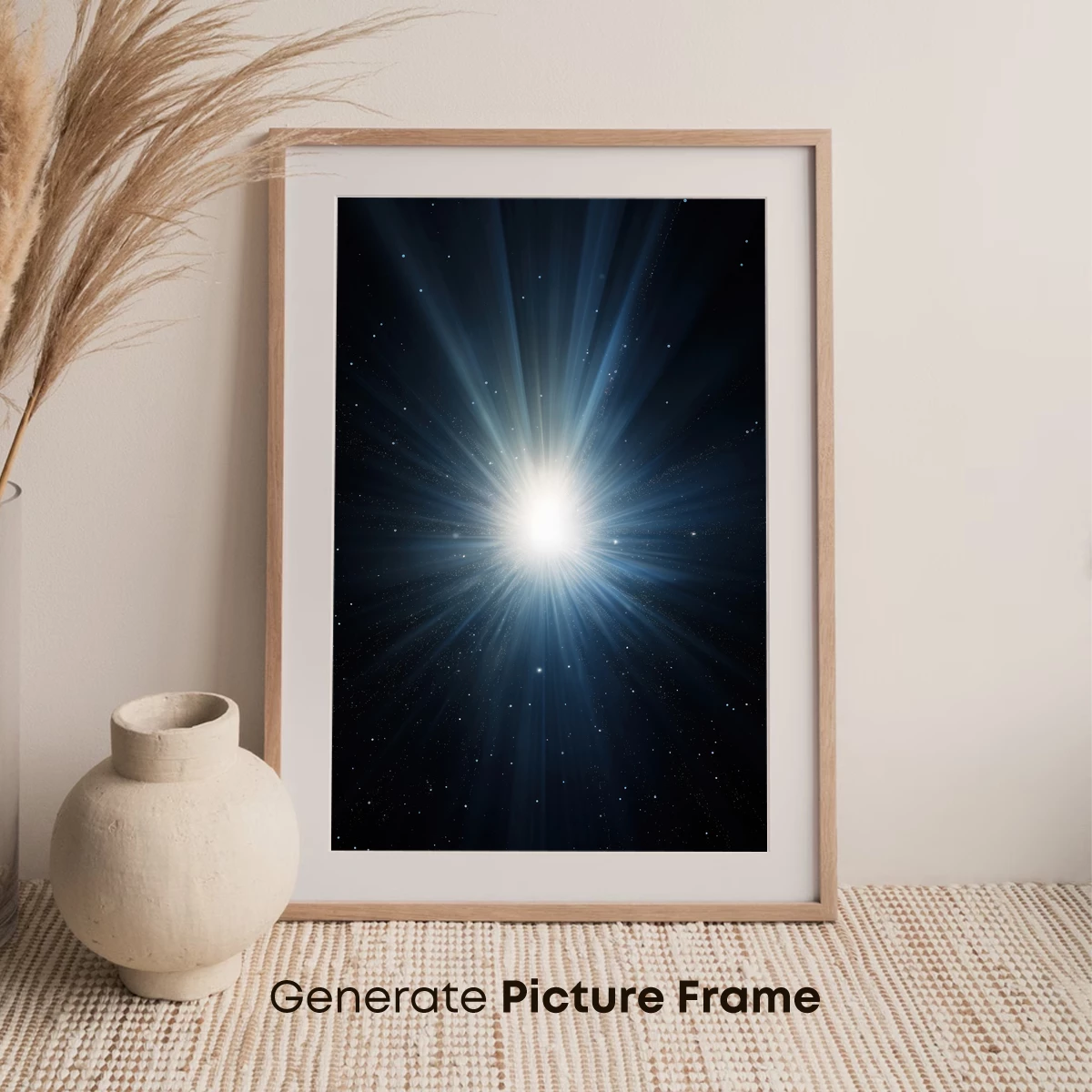 Cosmic Burst: Radiant Starlight in the Abyss - Image 7