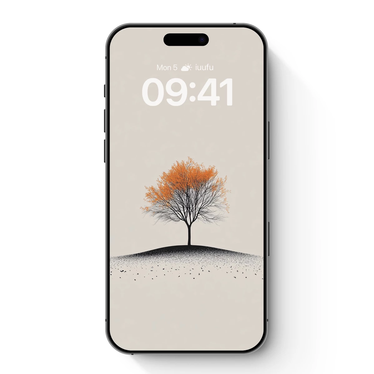 Autumn Solitude: Lone Tree on a Whispering Hill