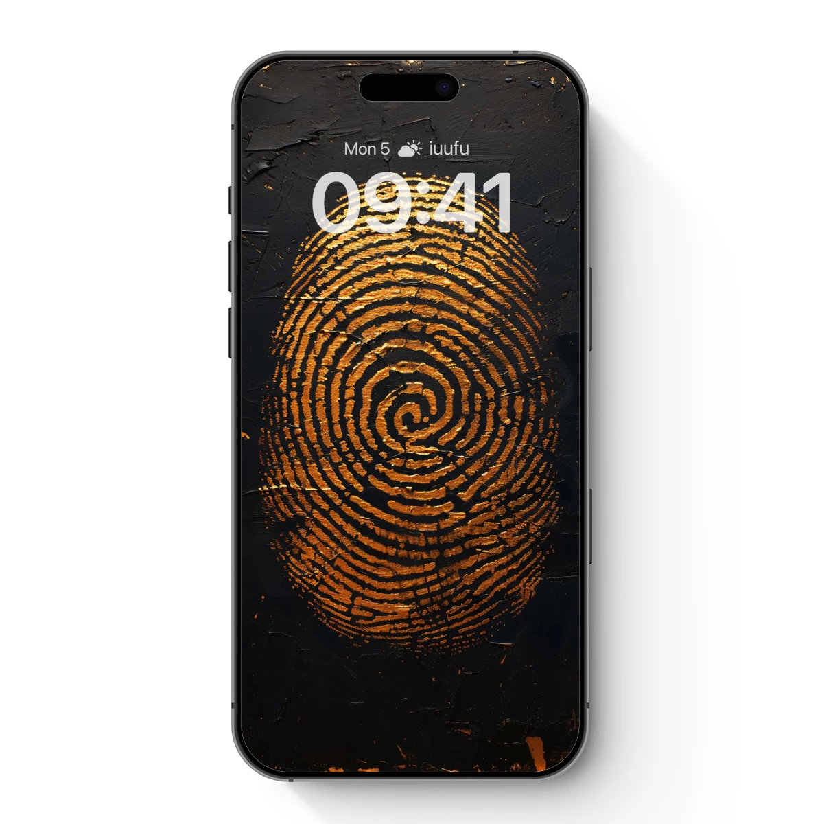 Golden Spiral Whirl: Enigmatic Fingerprint Art
