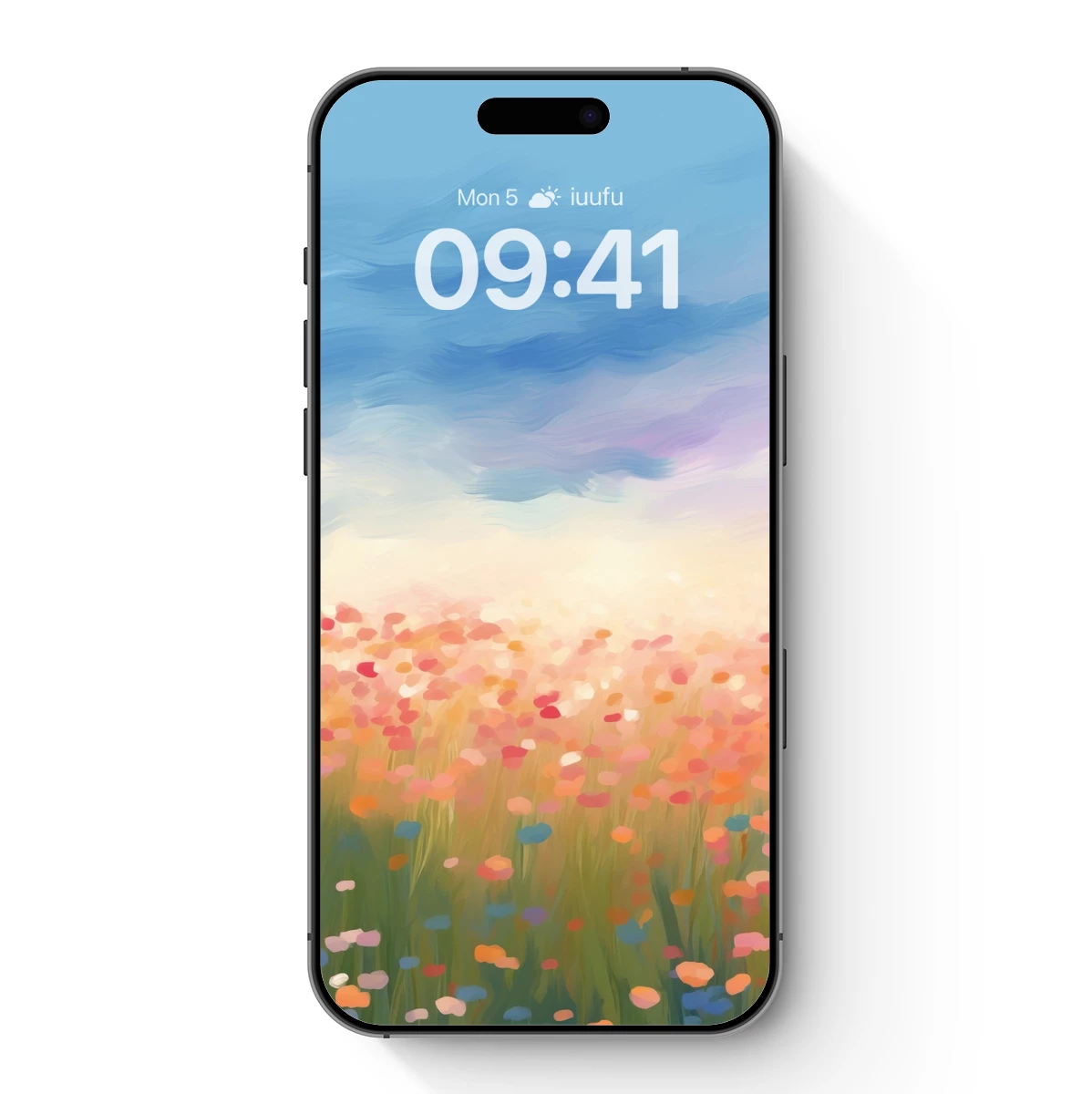 Impressionist Floral Symphony at Dawn