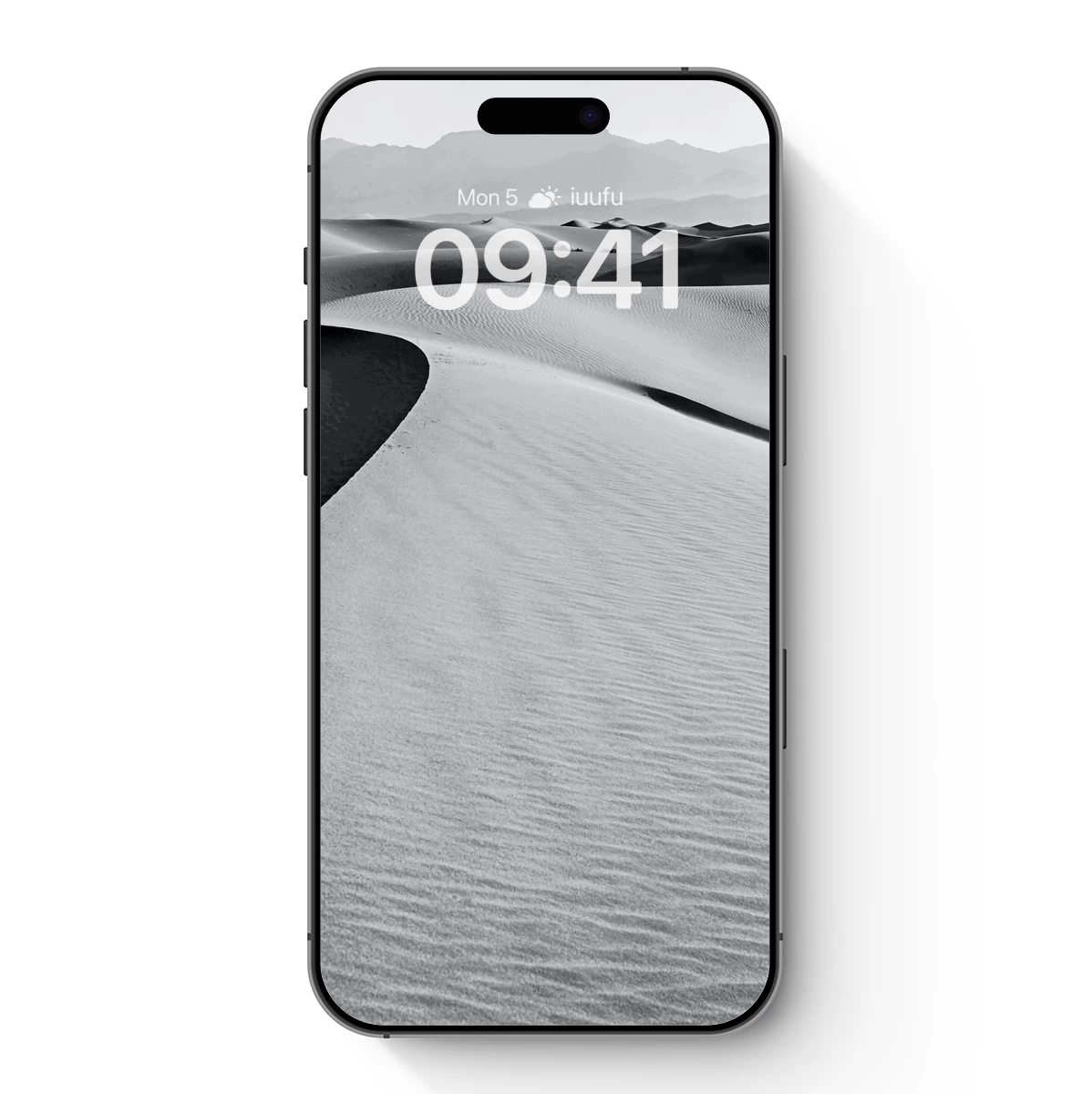 Eternal Sands: Monochrome Dunes in Harmony