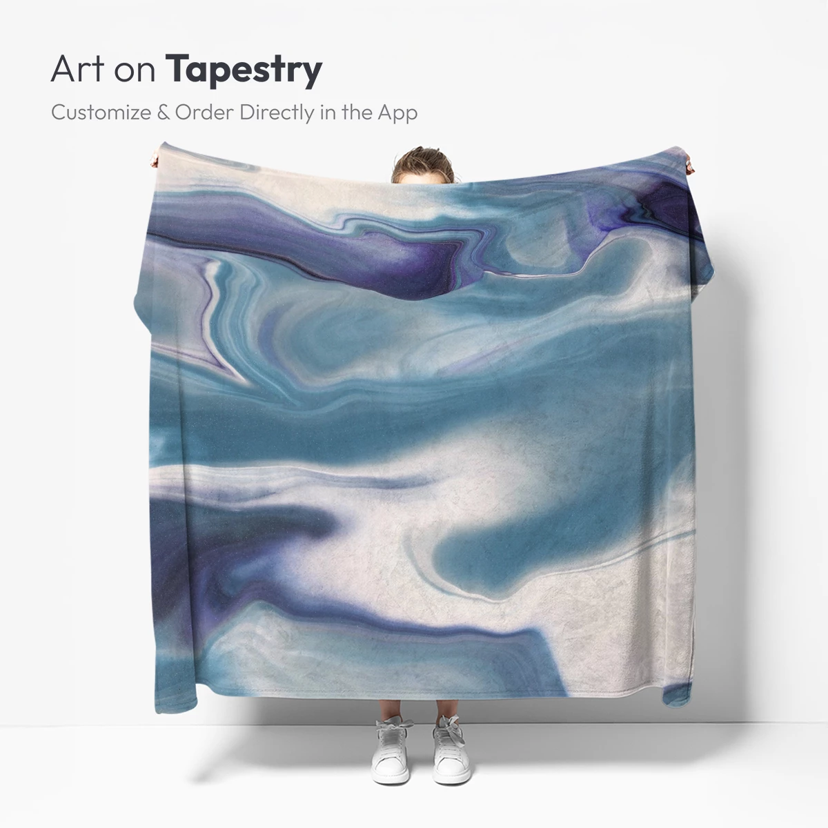 Ethereal Ocean Waves: Abstract Fluid Art - Image 5