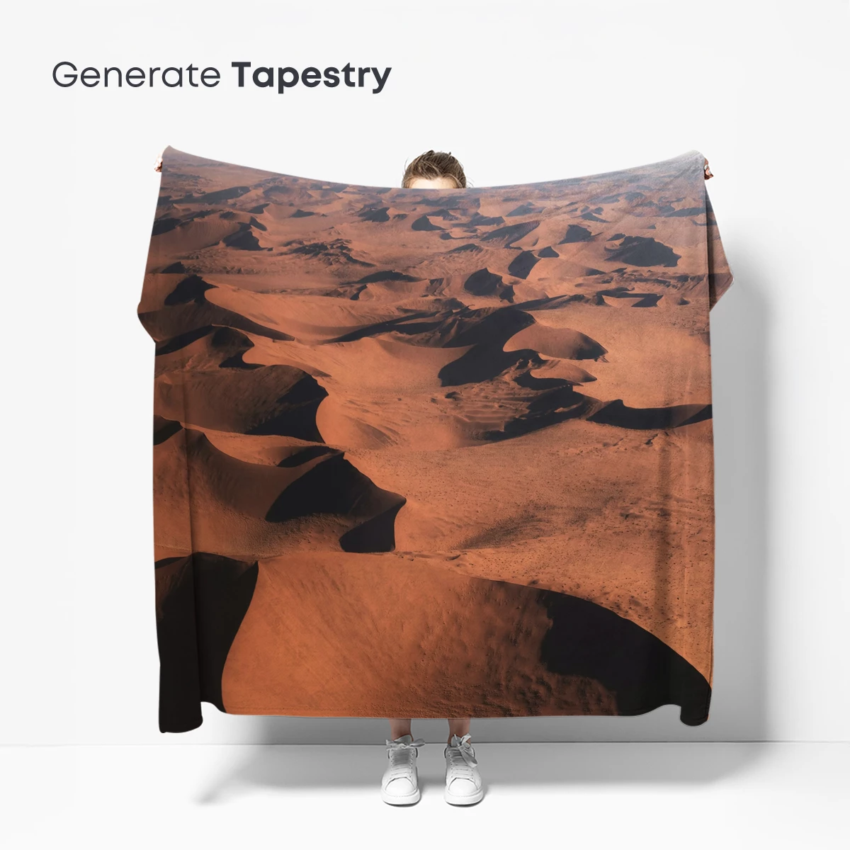 Dunes of Eternity: Golden Sands Sculpted by Wind - Image 5