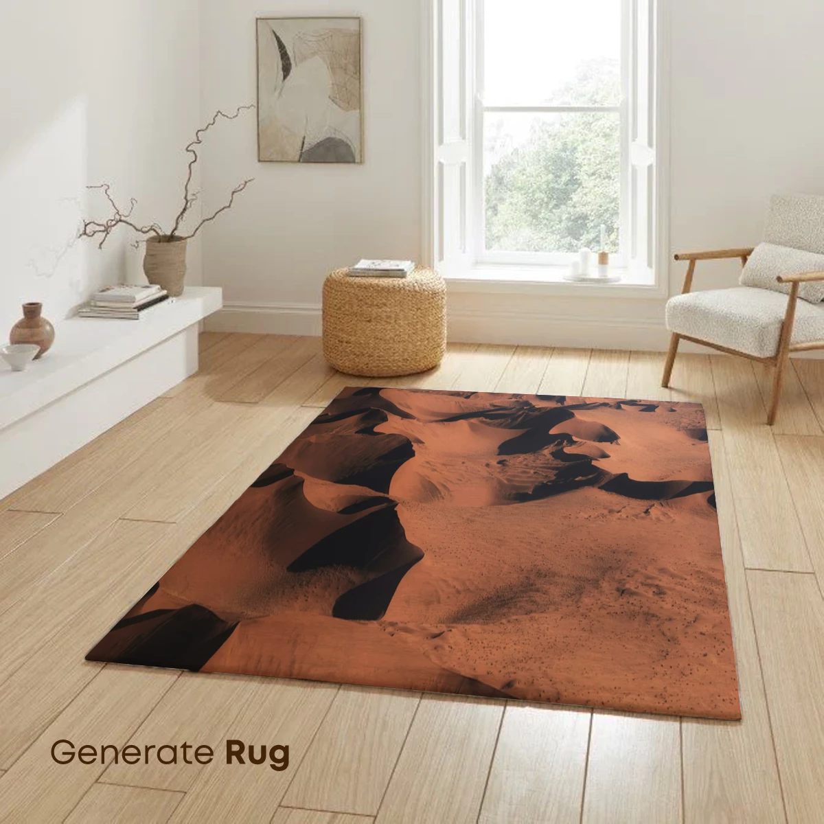 Dunes of Eternity: Golden Sands Sculpted by Wind - Image 6