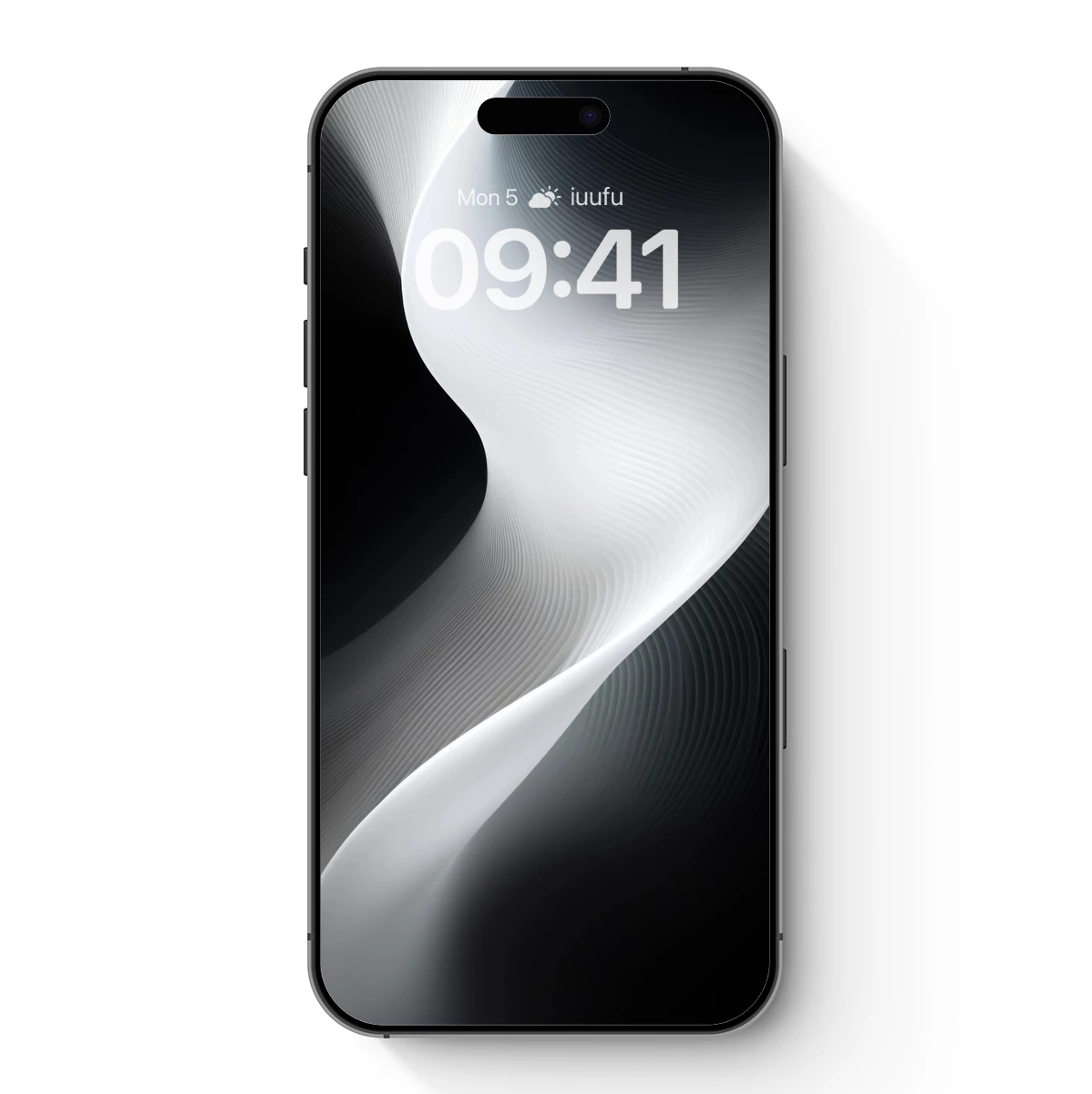 Elegant Monochrome Waves: A Dance of Light and Shadow