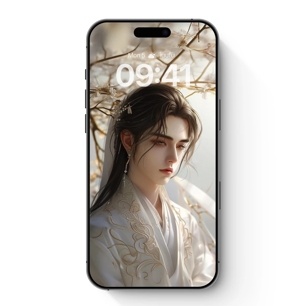 Ethereal Blossom Prince: A Fantasy Portrait in Bloom