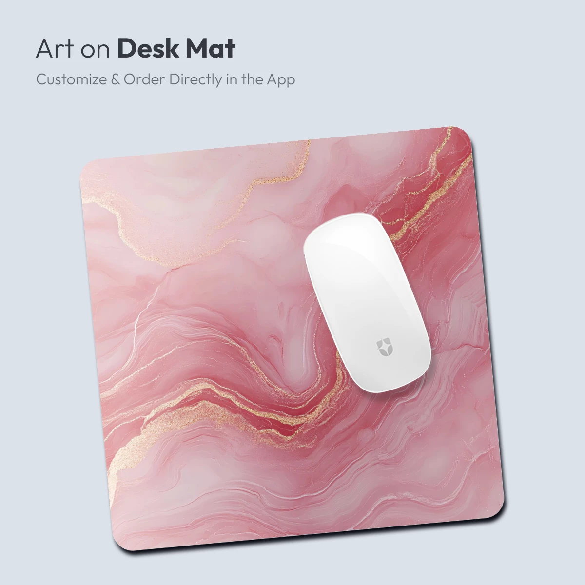 Blush Marble Elegance with Golden Veins - Image 4