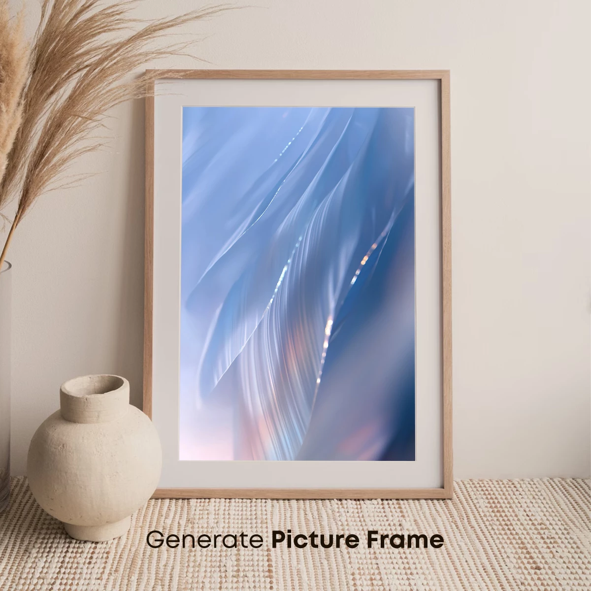 Ethereal Blue Waves: A Symphony of Light and Flow - Image 7