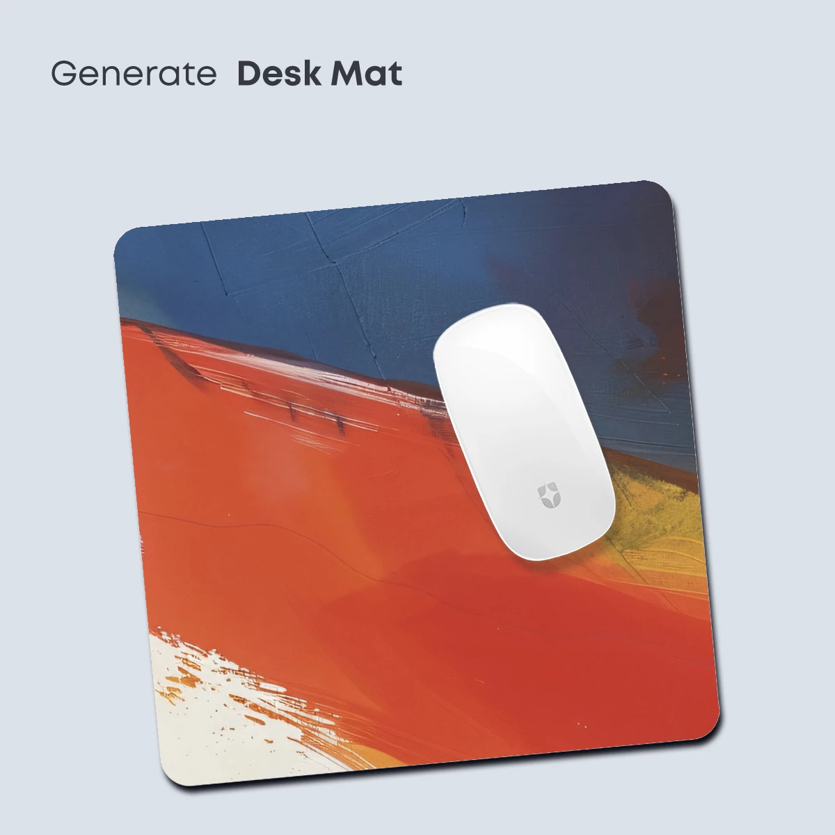 Abstract Horizon: Red and Blue Fusion - Image 4