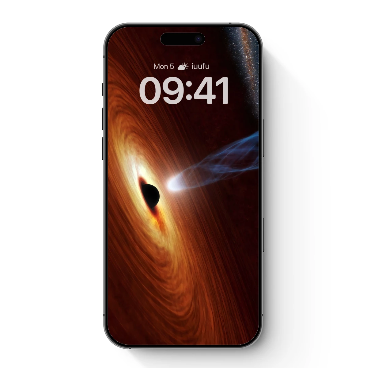 Cosmic Vortex: Black Hole's Dance with Light