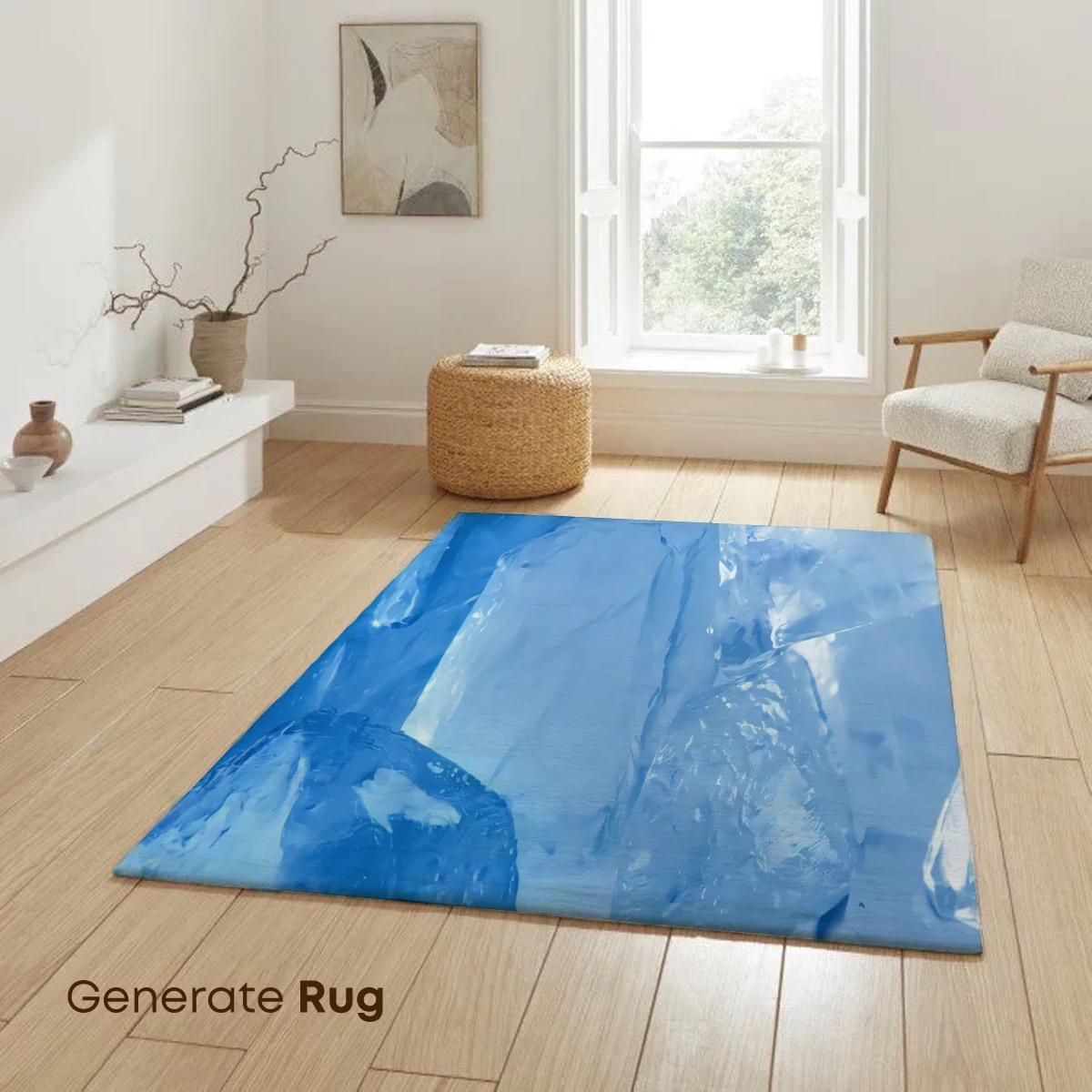 Crystal Ice Cubes: Frosty Blue Serenity - Image 6