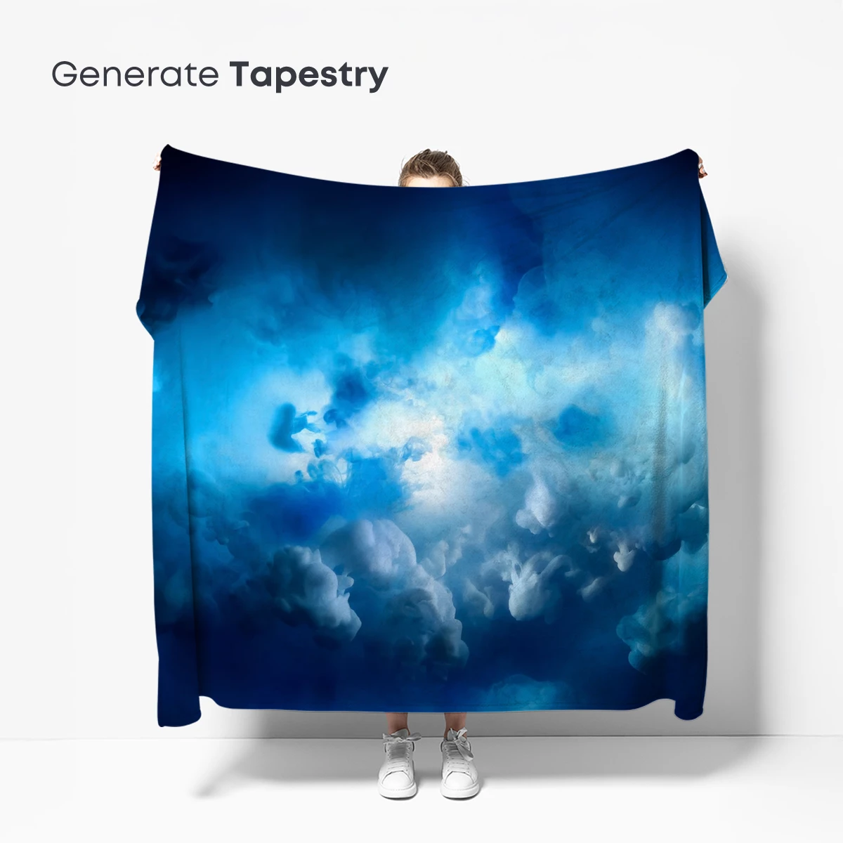 Ethereal Blue Clouds: A Celestial Dream - Image 5