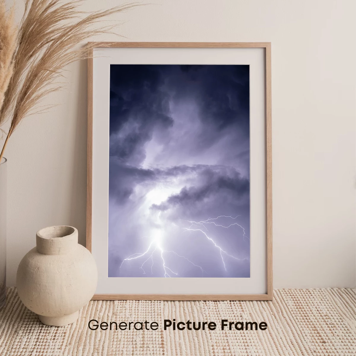 Electric Storm Symphony: Lightning's Dance in the Clouds - Image 7