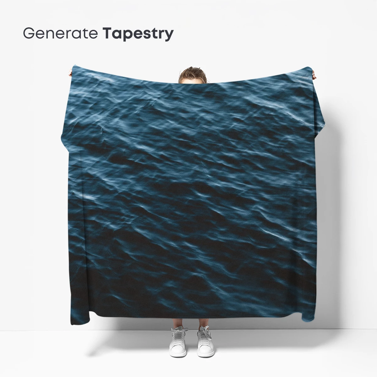 Calm Ocean Ripples: A Serene Blue Symphony - Image 5