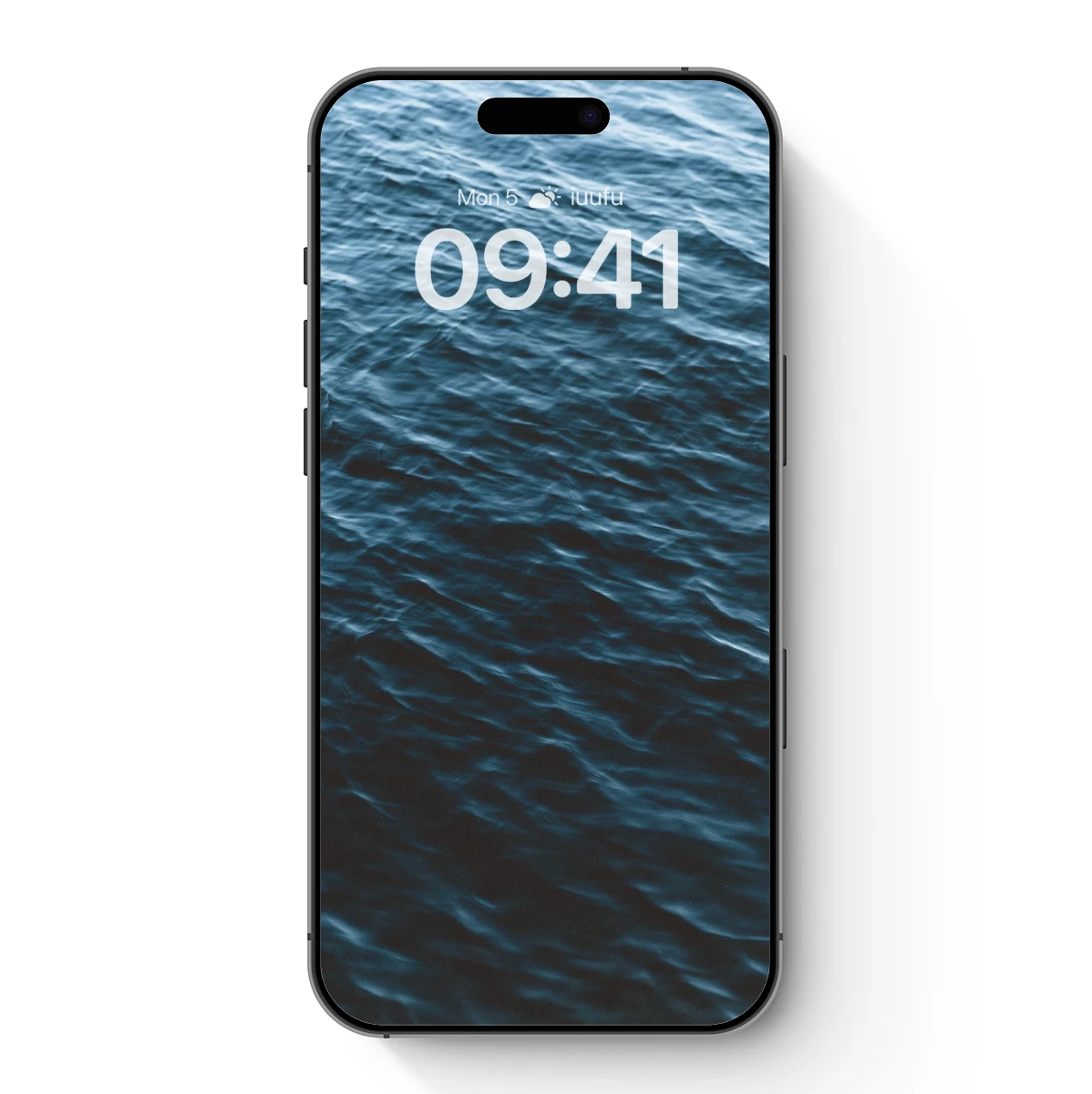 Calm Ocean Ripples: A Serene Blue Symphony