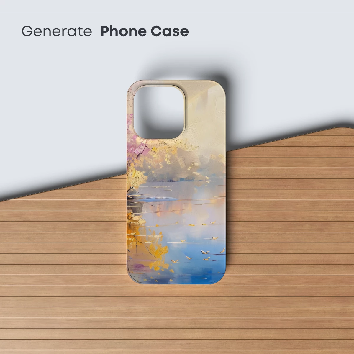 Enchanted Lake Reflections: A Painterly Symphony - Image 3