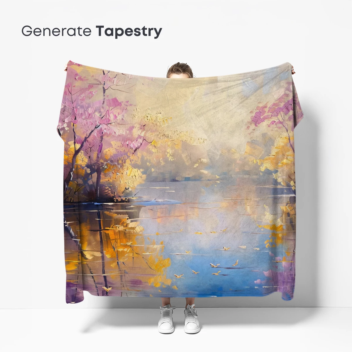 Enchanted Lake Reflections: A Painterly Symphony - Image 5