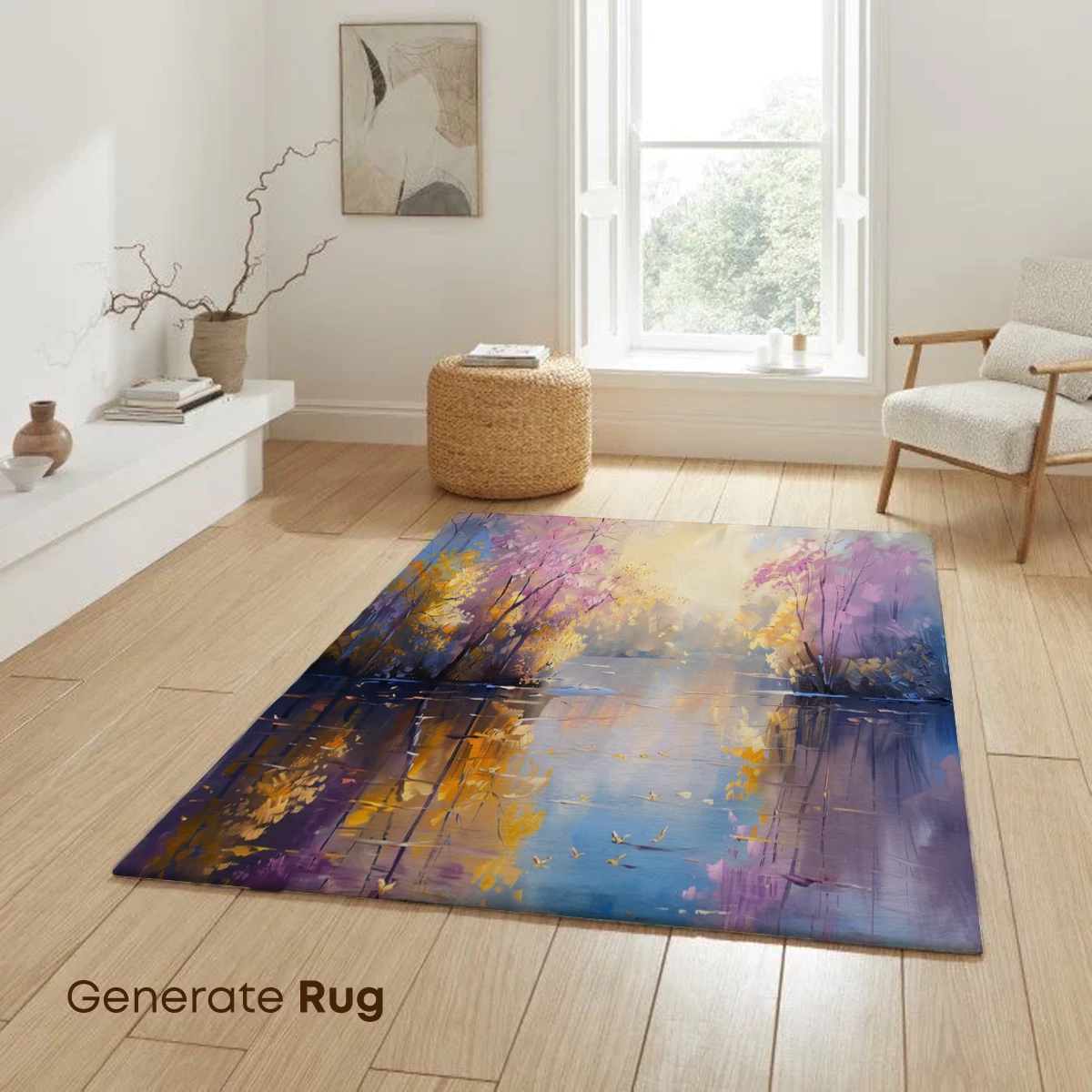 Enchanted Lake Reflections: A Painterly Symphony - Image 6