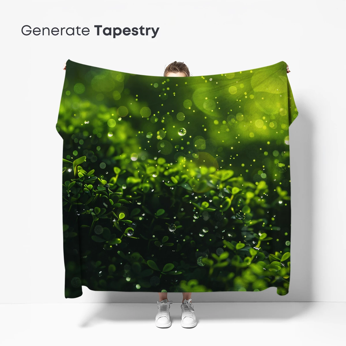Dew-Kissed Clover: Nature's Bokeh Symphony - Image 5