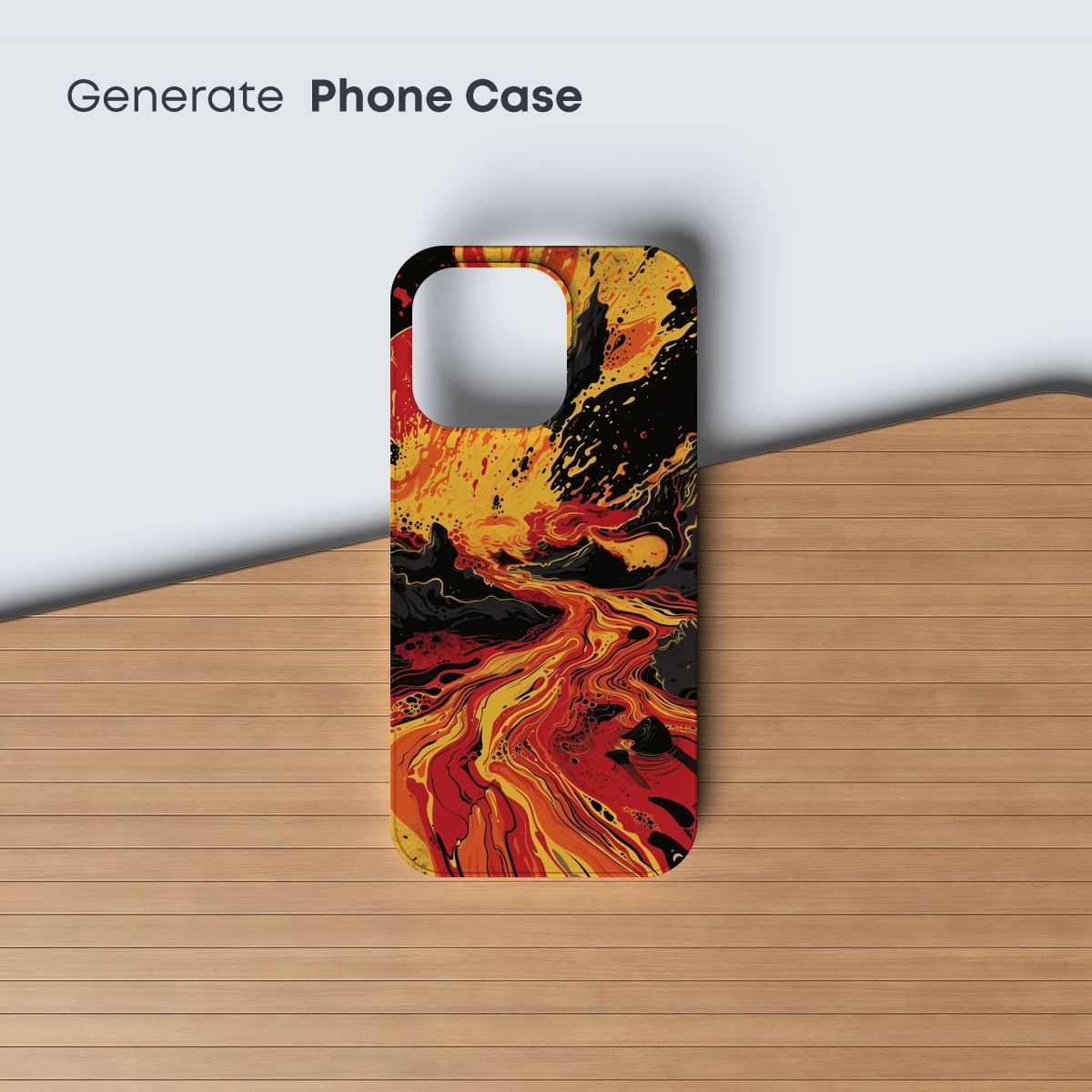 Inferno Eruption: Lava Flow Art - Image 3