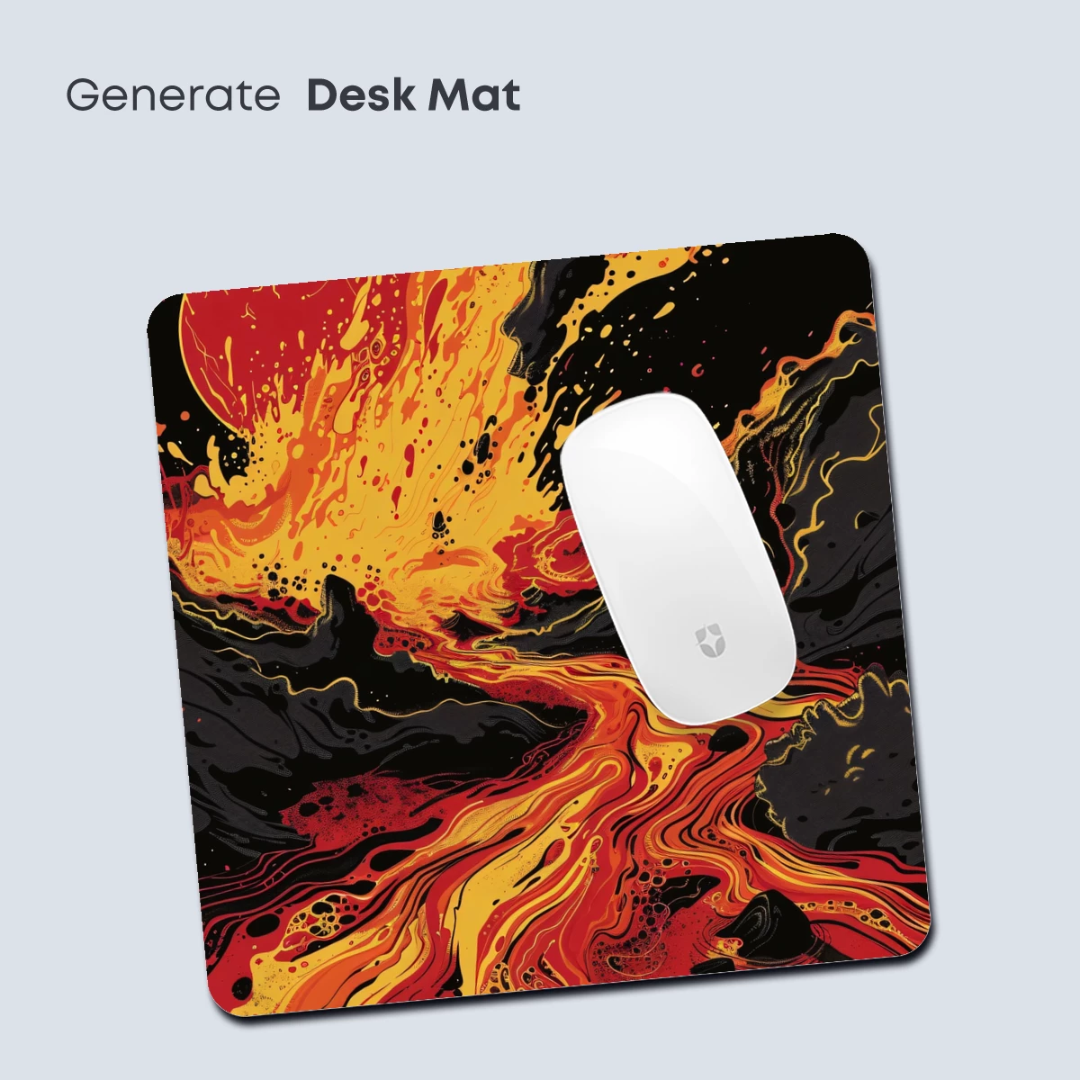 Inferno Eruption: Lava Flow Art - Image 4